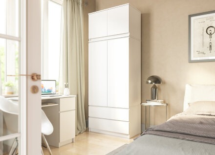 Шкаф с антресолью Мори 