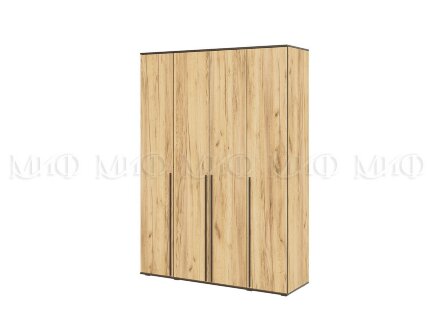 Шкаф четырехдверный Норд, Дуб крафт 